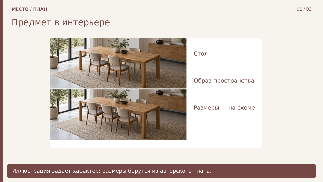 Предмет в интерьере · PNG