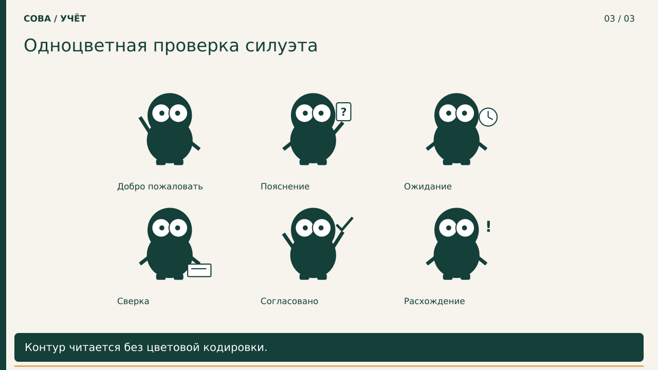 Одноцветная проверка силуэта · PNG