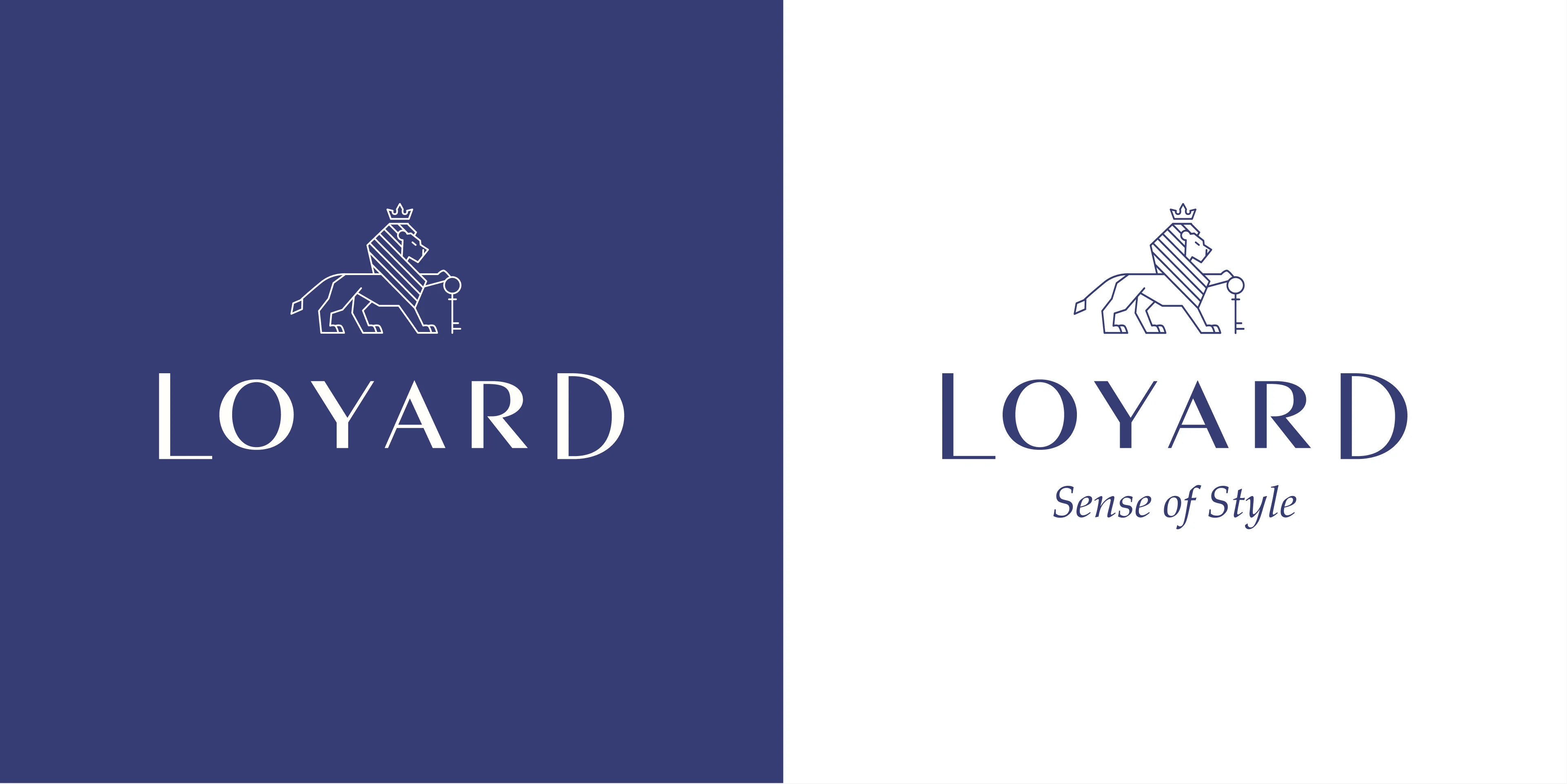 Логотип Loyard в фирменных цветовых вариантах.
